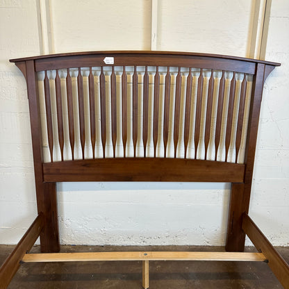 Mission Style Arch Top Queen Bedframe