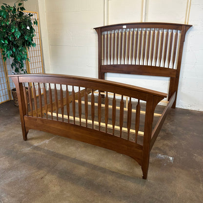 Mission Style Arch Top Queen Bedframe