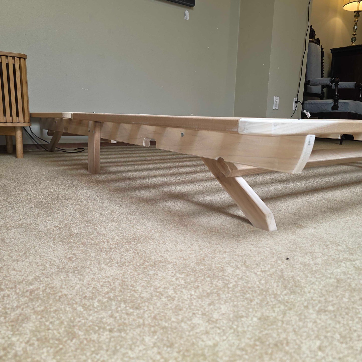 Wooden Full Slat Foldable Bedframe