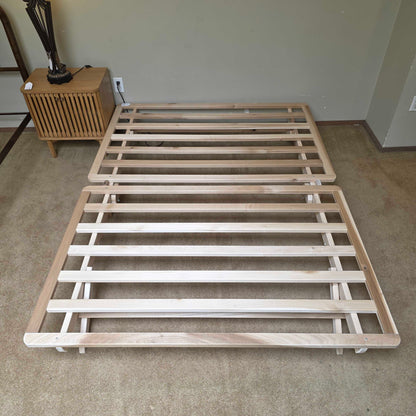Wooden Full Slat Foldable Bedframe