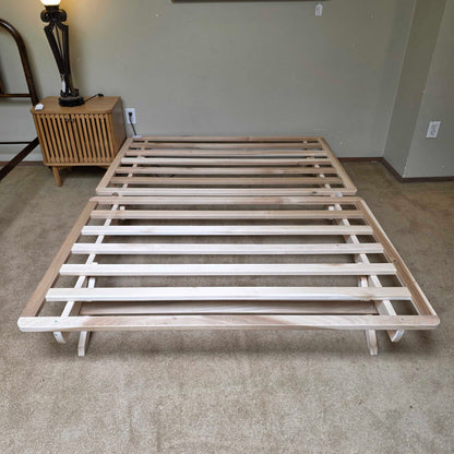 Wooden Full Slat Foldable Bedframe