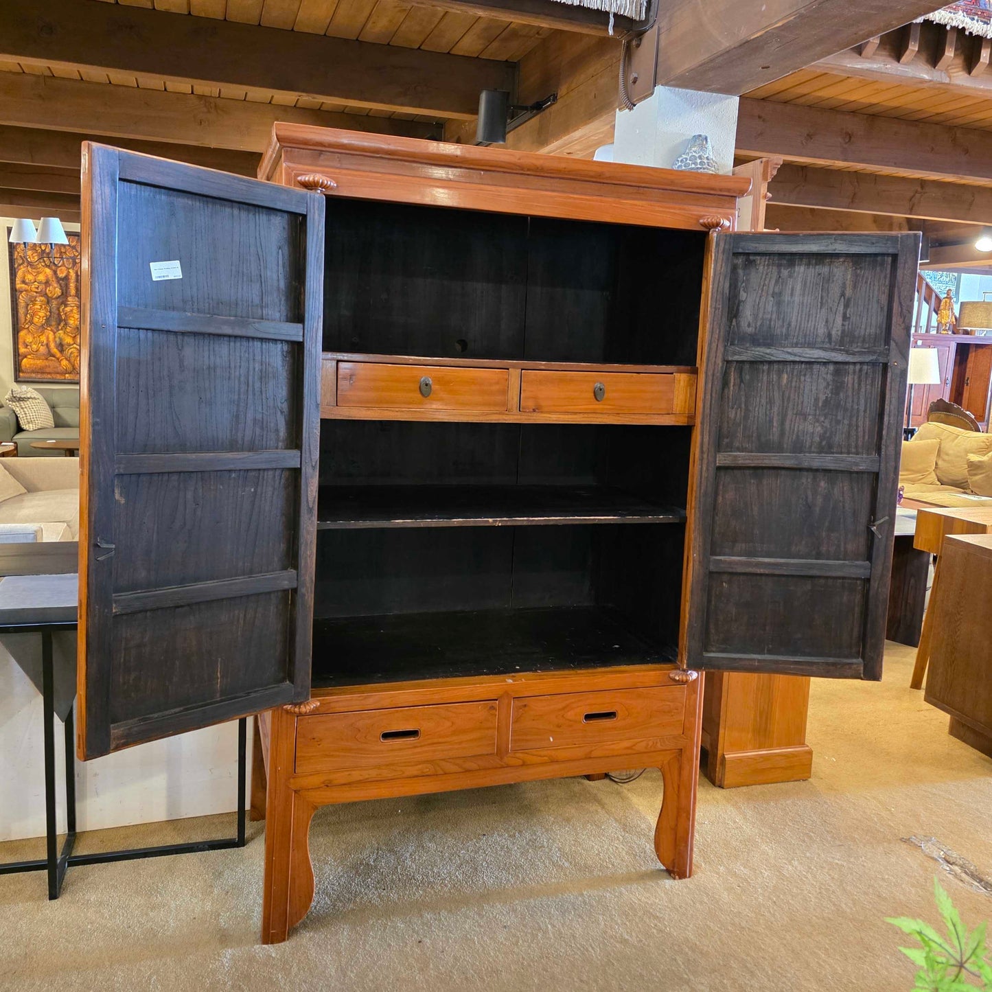 Elm Chinese Wedding Armoire C CABINETS