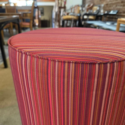Knoll Rockwell Red Swivel Stool