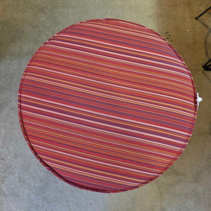 Knoll Rockwell Red Swivel Stool