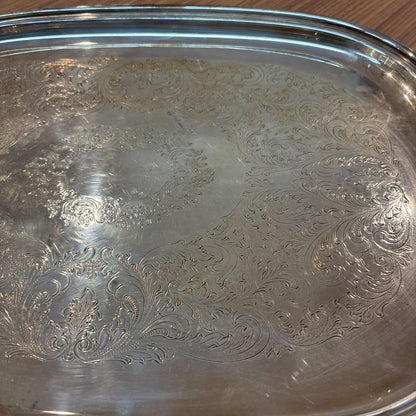 Ornate Silver Tray