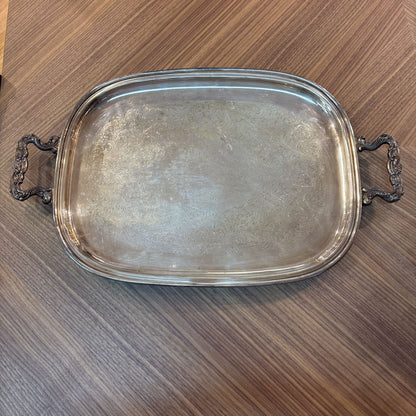 Ornate Silver Tray