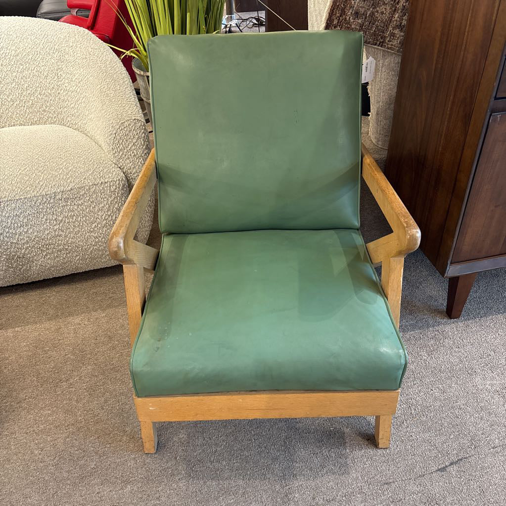 Green Leather Chair