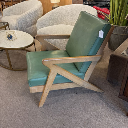 Green Leather Chair