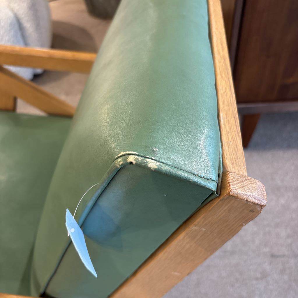Green Leather Chair
