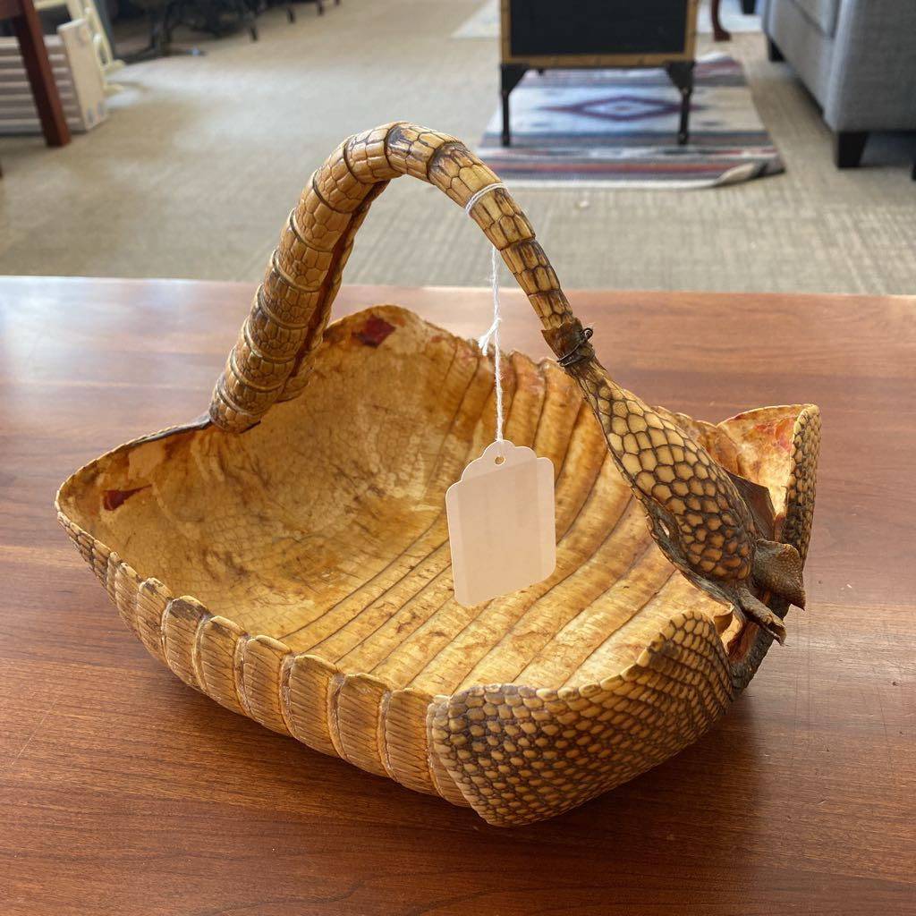Armadillo Skin Basket