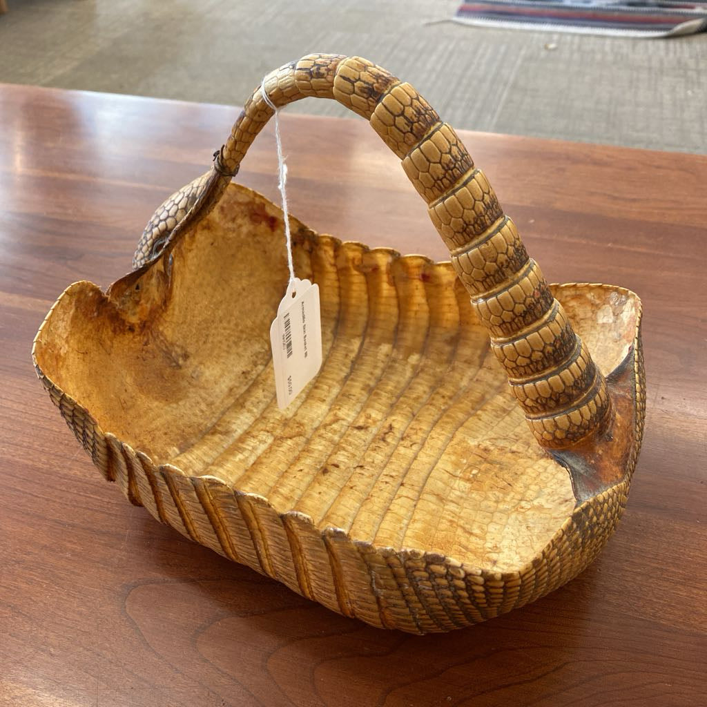 Armadillo Skin Basket