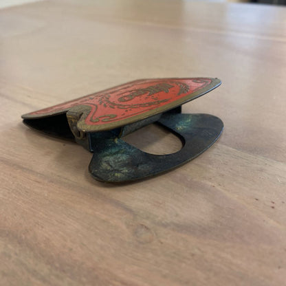 Vintage Metal U-KNO Chocolates Clip
