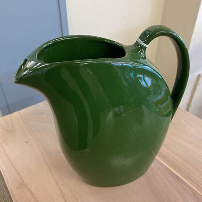 Vintage Green HALL Style Pitcher