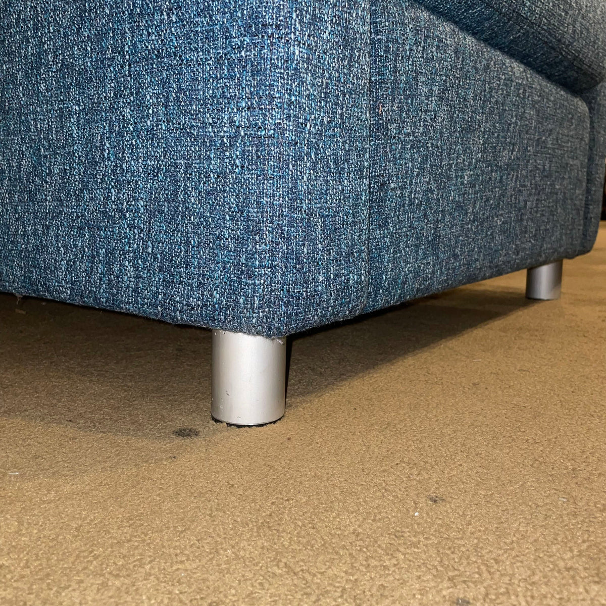 Blue Tweed Armchair U ACCENT CHAIRS