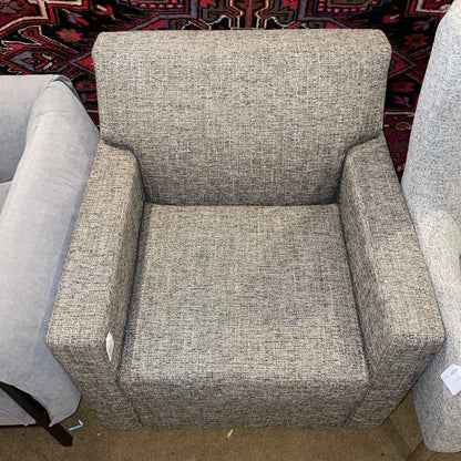Tan Tweed Armchair (AS IS)
