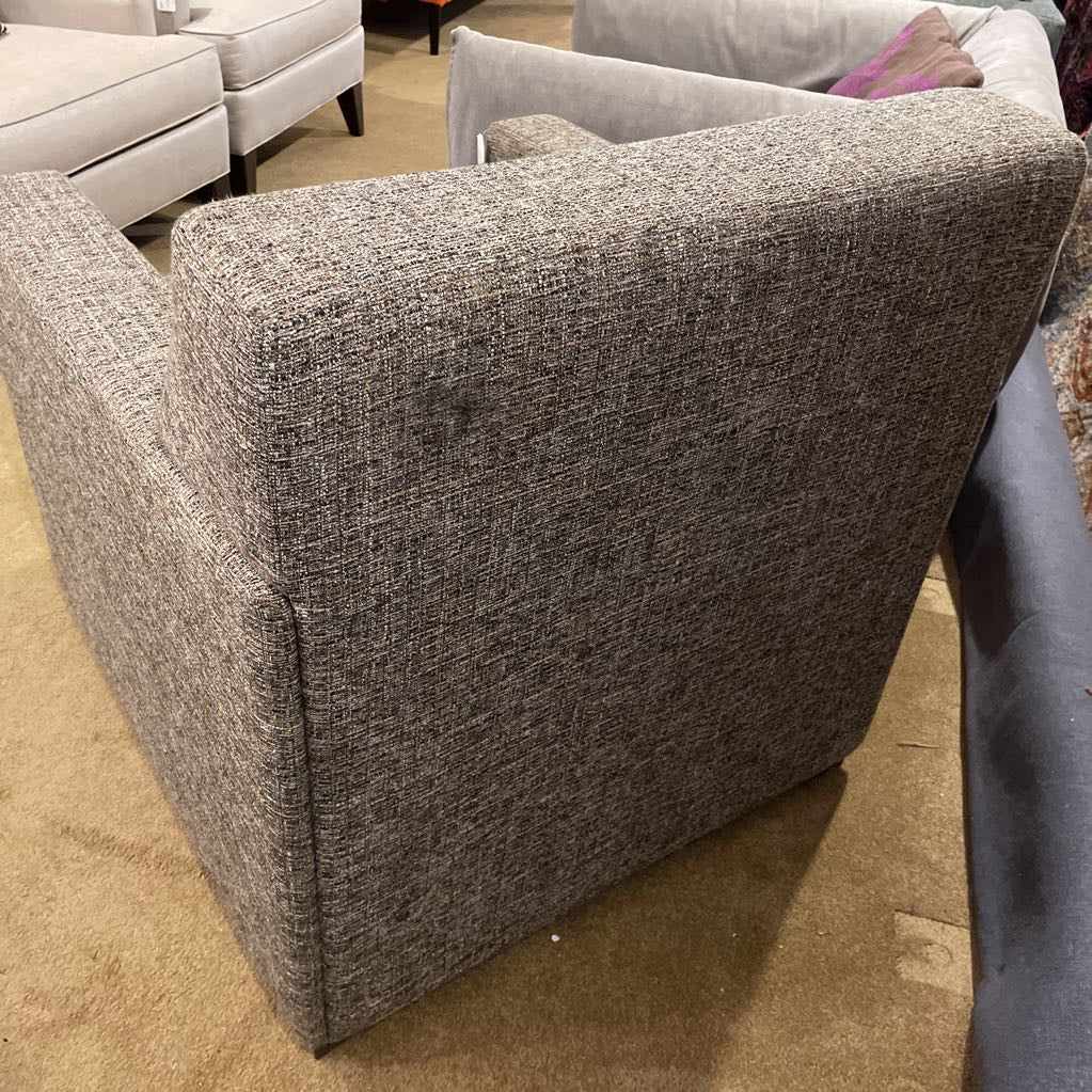 Tan Tweed Armchair (AS IS)