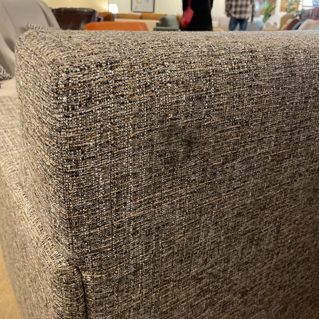 Tan Tweed Armchair (AS IS)