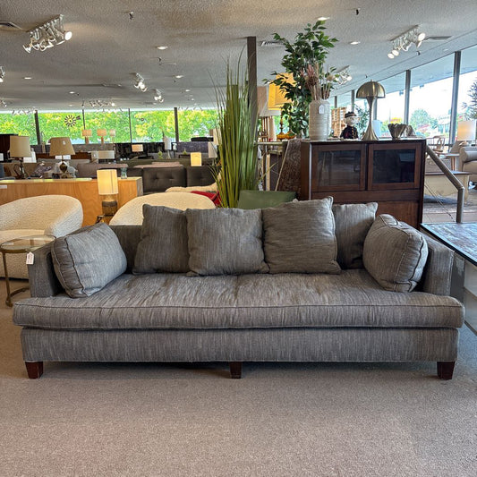 Ralph Lauren Grey Tufted Couch U SOFAS