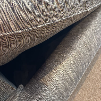 Ralph Lauren Grey Tufted Couch