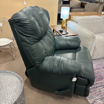 Green Leather Recliner