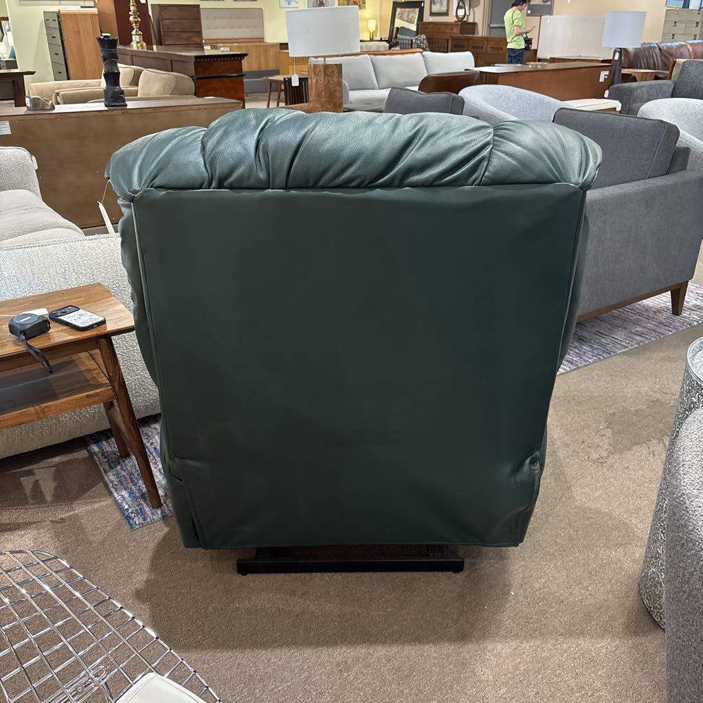 Green Leather Recliner