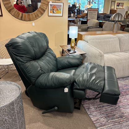 Green Leather Recliner