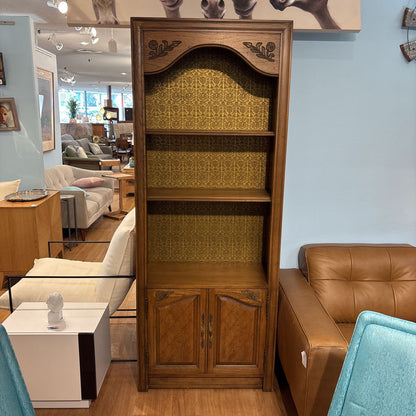 Vintage Bookshelf w/ Cabinet C BOOKSHELVES