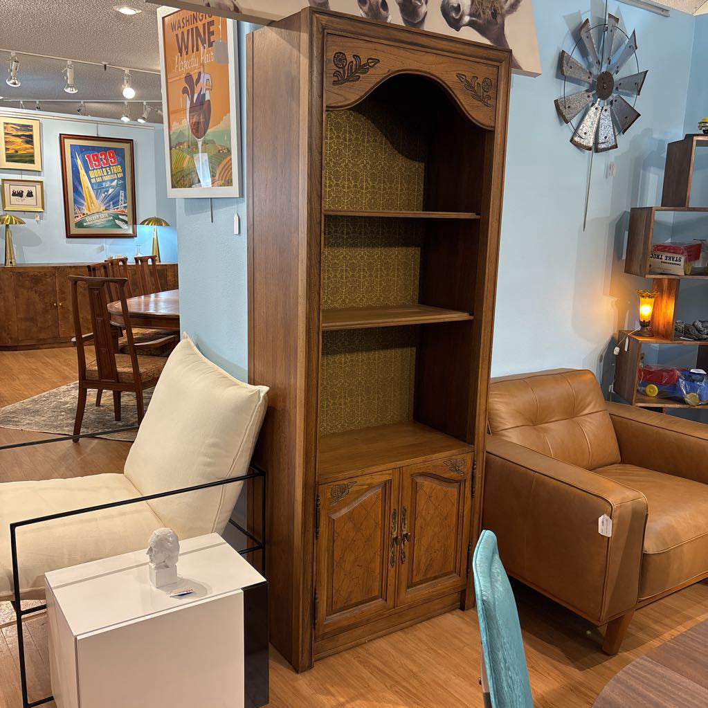 Vintage Bookshelf w/ Cabinet C BOOKSHELVES