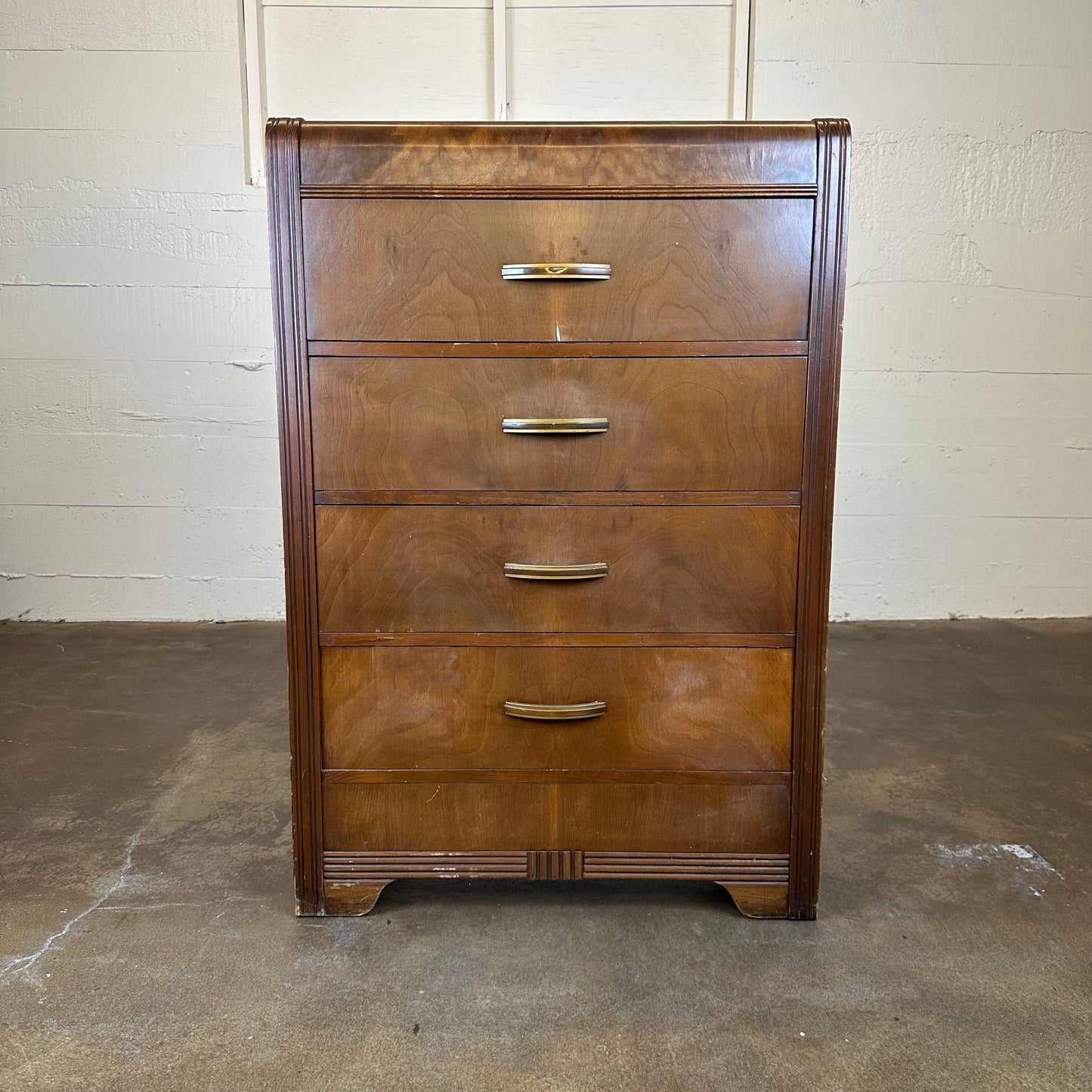 Art Deco 4 Drawer Chest C HIGHBOYS