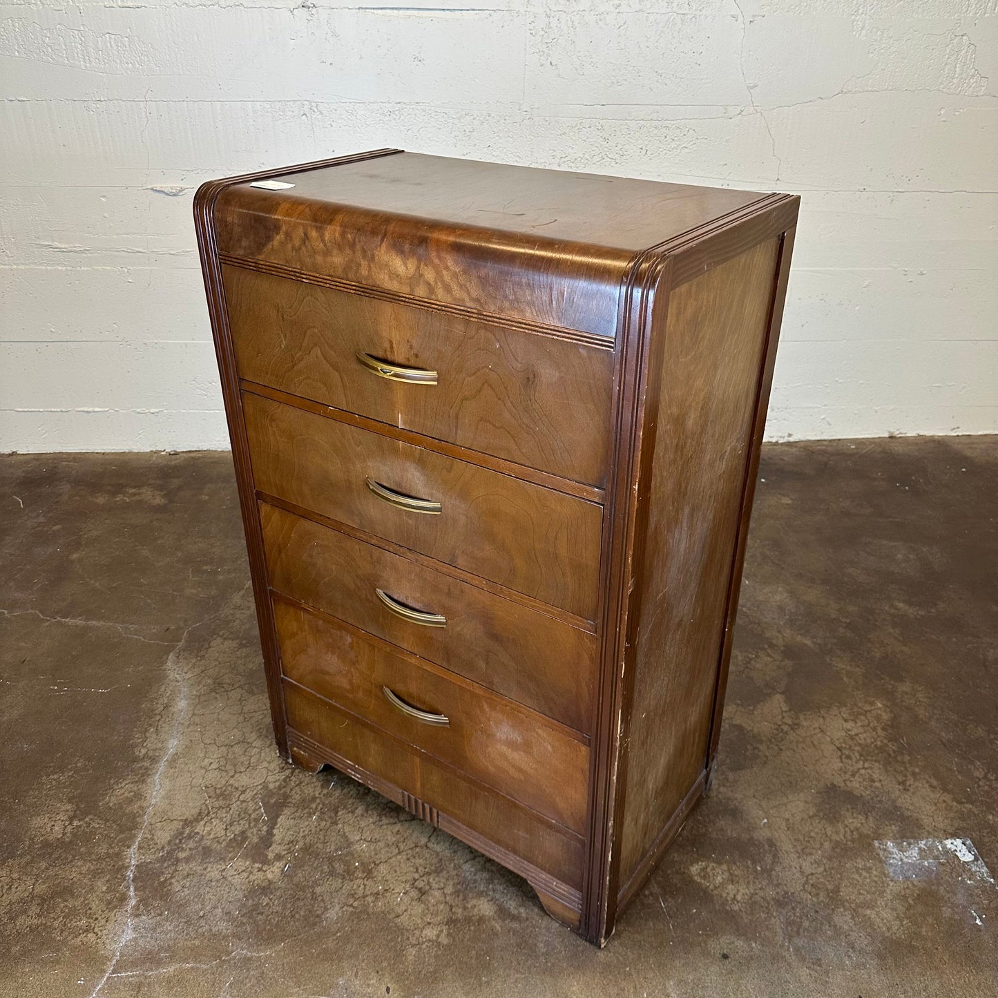 Art Deco 4 Drawer Chest C HIGHBOYS