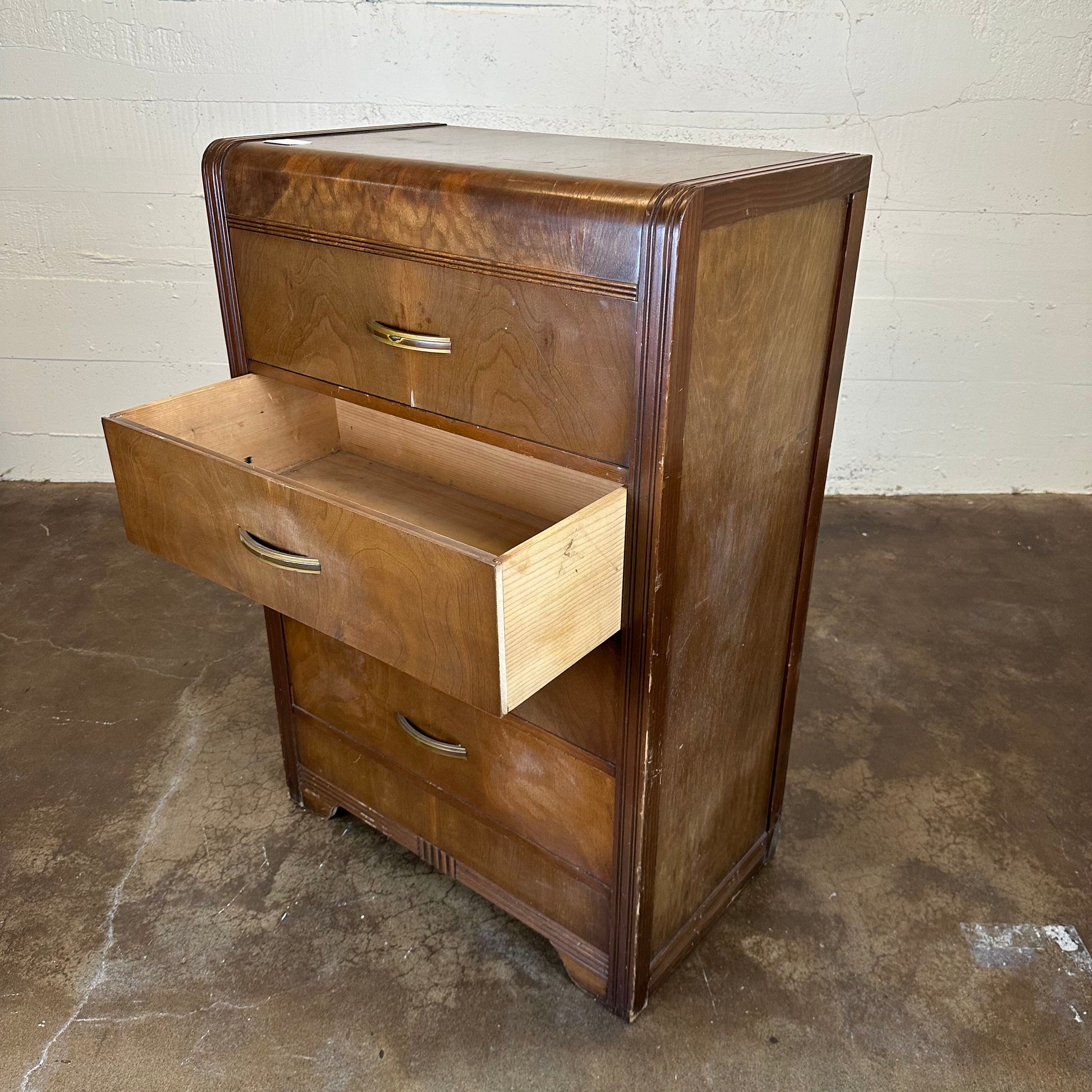 Art Deco 4 Drawer Chest C HIGHBOYS
