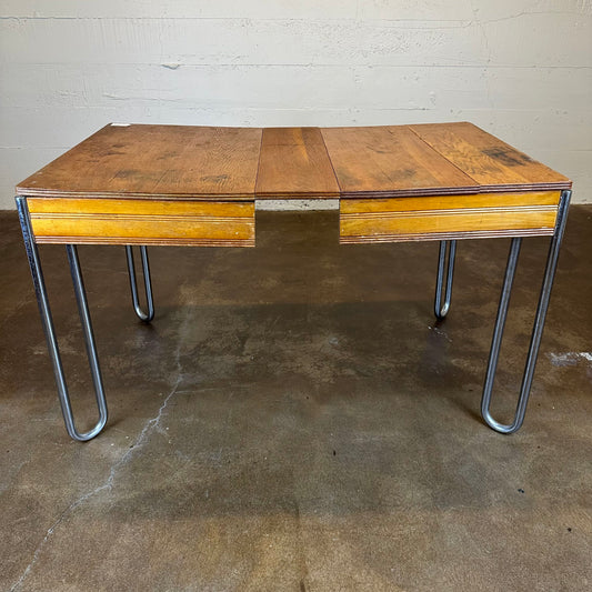 50's Steel Leg Dining Table