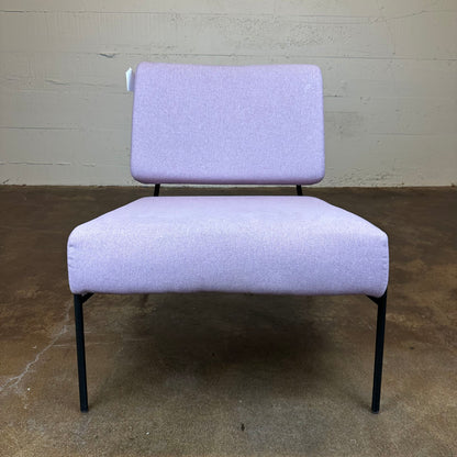 Blush West Elm Slipper Chair U ACCENT CHAIRS