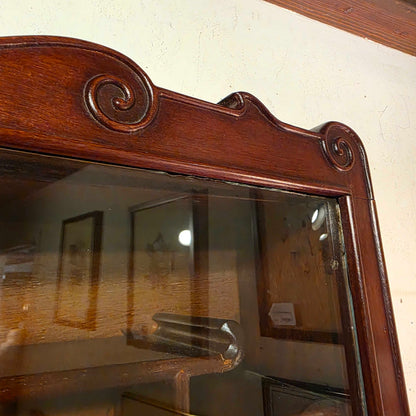 Asian Style Wall Mounted Display Cabinet with Key