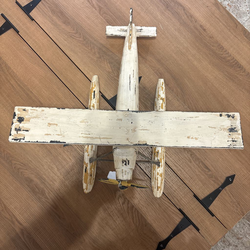 Wooden Plane w/Propellor