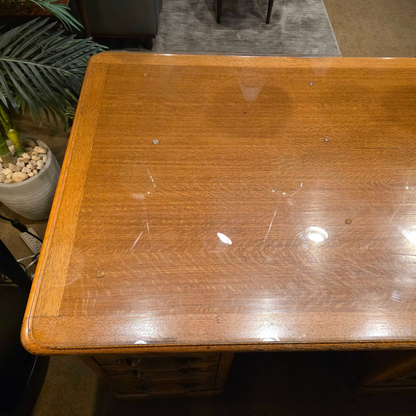 Vintage Oak Desk