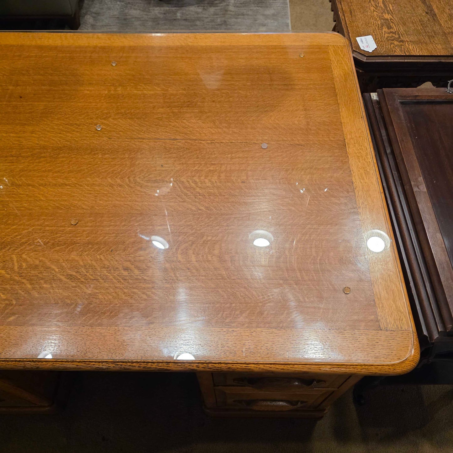 Vintage Oak Desk