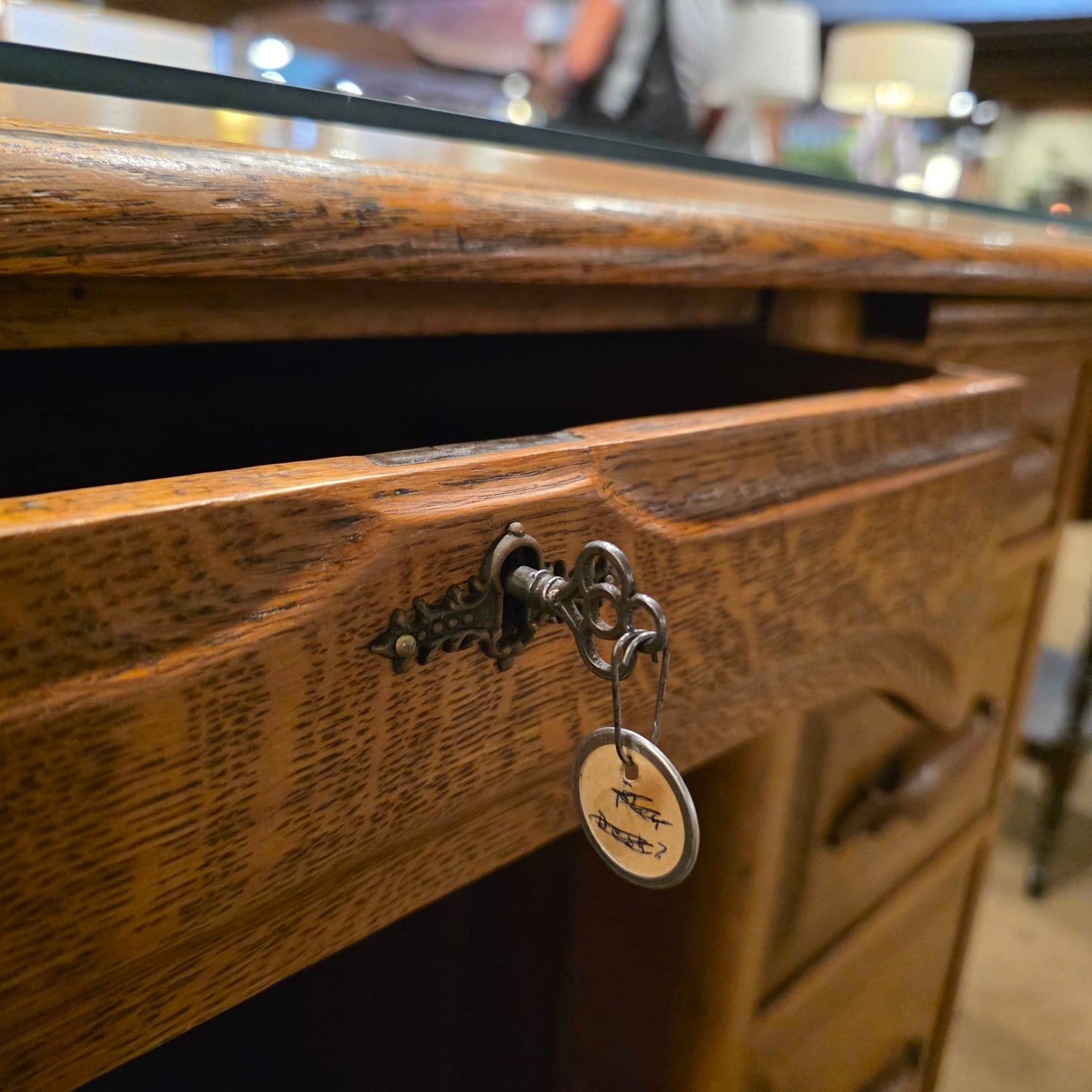 Vintage Oak Desk