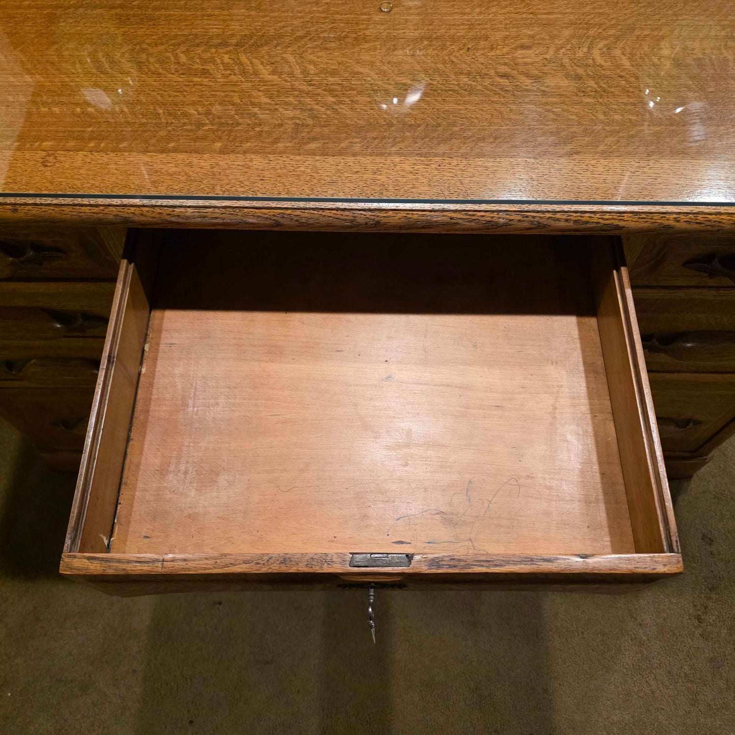 Vintage Oak Desk