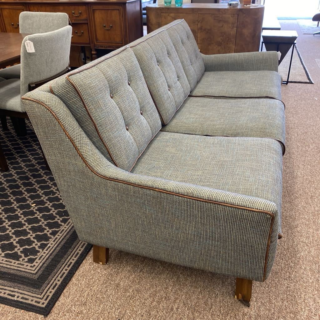 JOYBIRD MCM Style Tweed Button Tufted Sofa (AS IS) U SOFAS