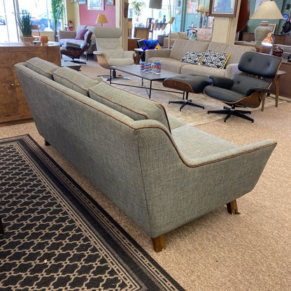 JOYBIRD MCM Style Tweed Button Tufted Sofa (AS IS) U SOFAS