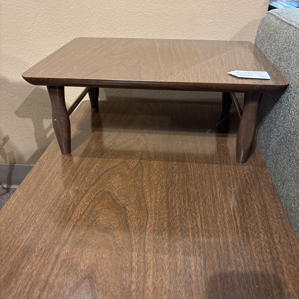MC Two-Tiered Side Table w/ Bottom Rack