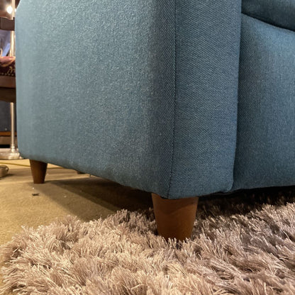 JOYBIRD Teal MC Style Tufted Back Sleeper Sofa U SOFAS