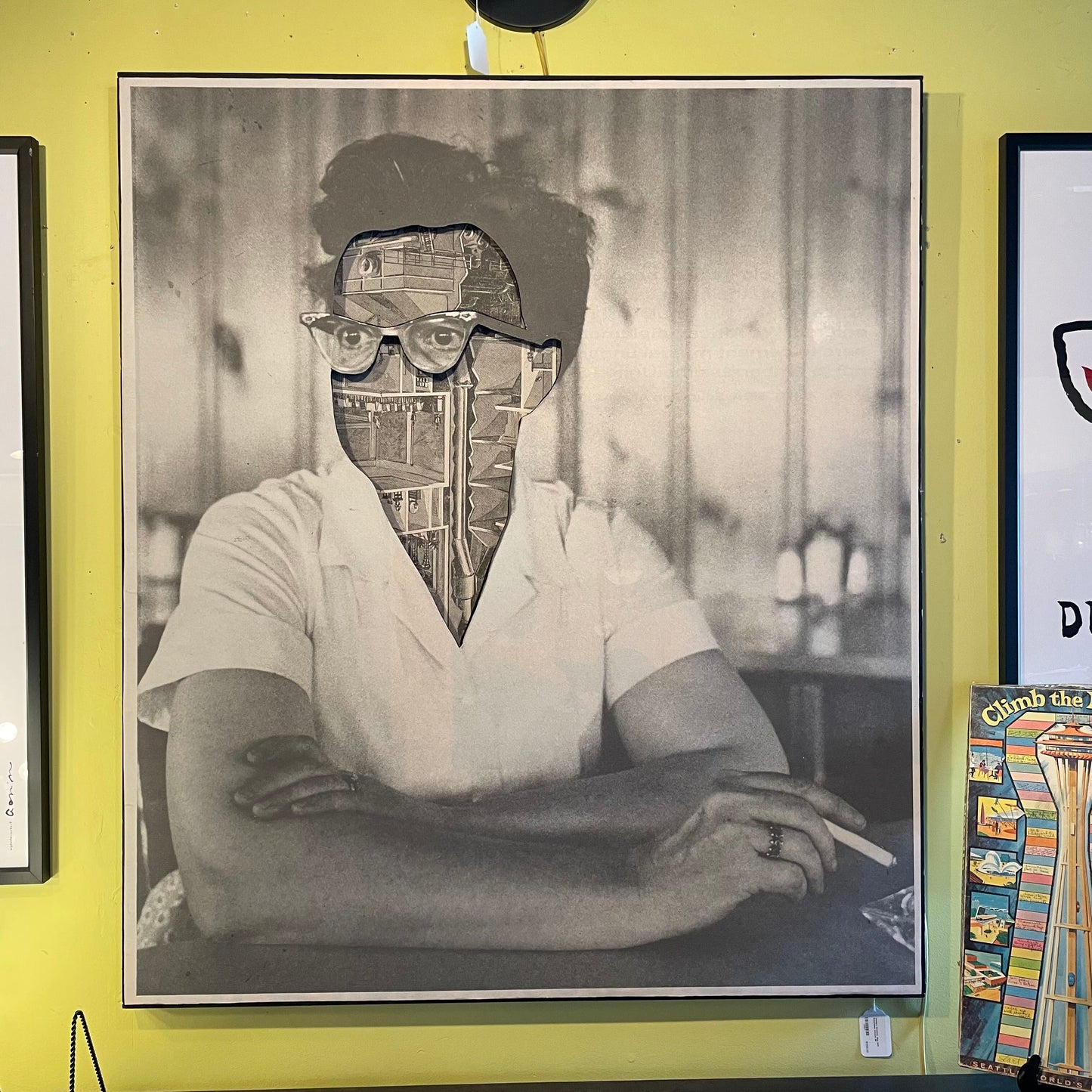 Yenney Wrecked Man with Sunglasses Artwork
