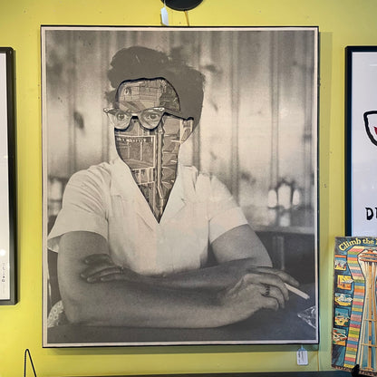 Yenney Wrecked Man with Sunglasses Artwork