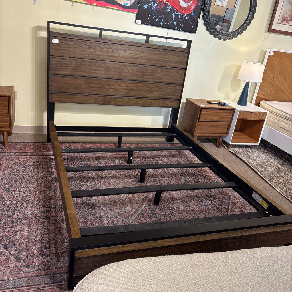 Industrial Style Queen Bed Frame