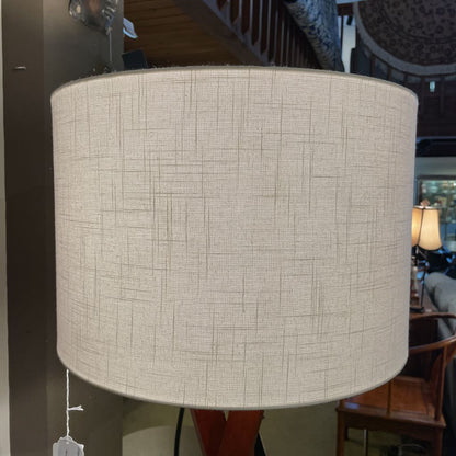 Walnut Tripod Floor Lamp