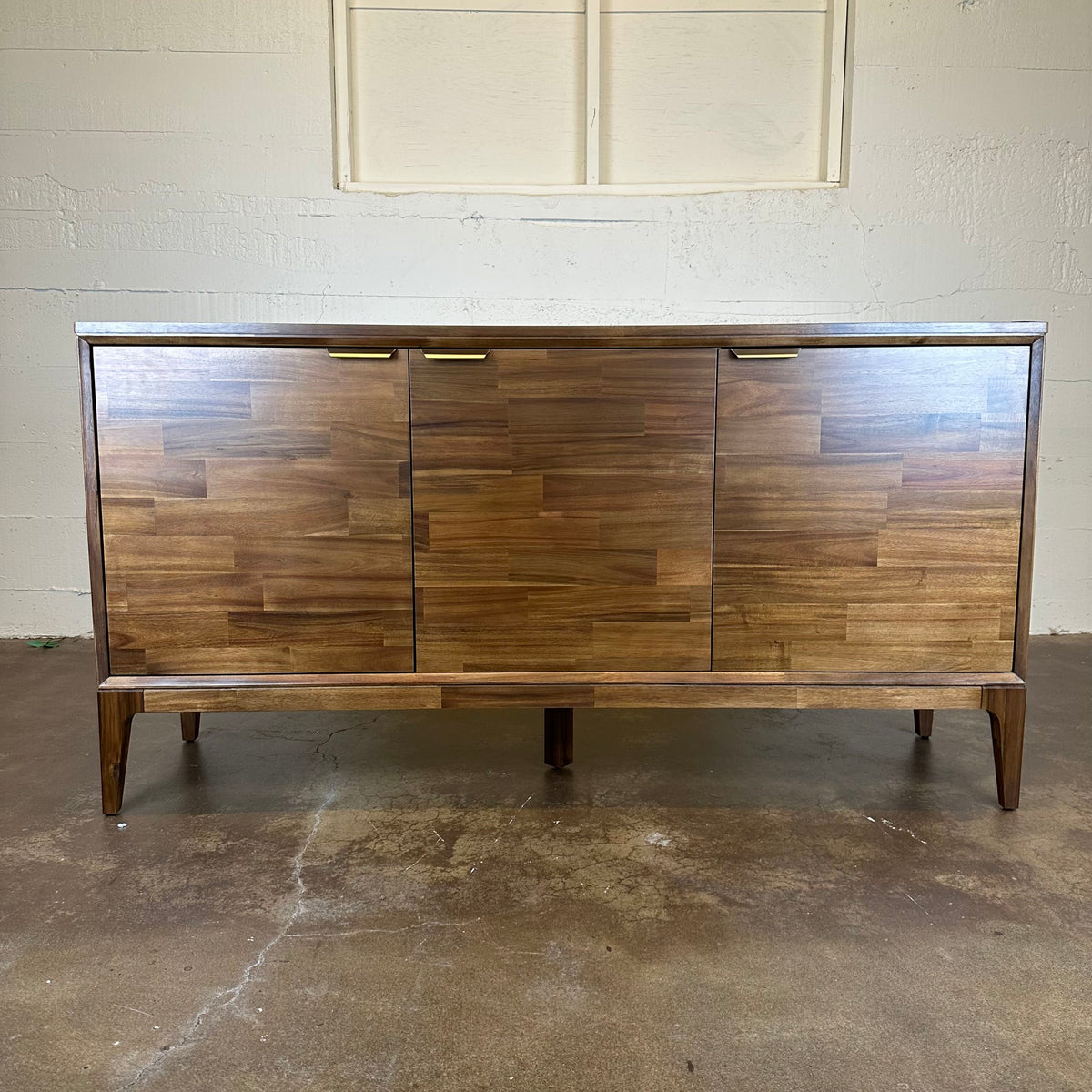Staggered Plank Walnut Sideboard C SIDEBOARDS