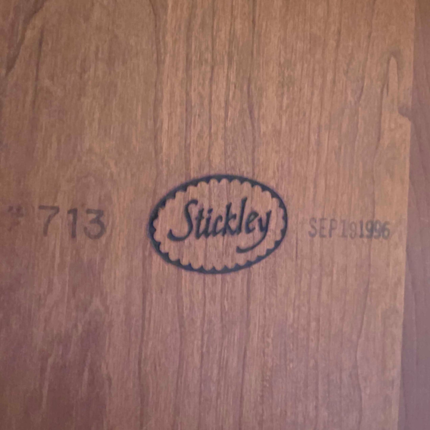 Stickley Mission Style Beige Tile Top Coffee Table