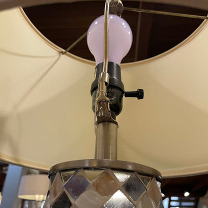 Mirrored Mosaic Table Lamp